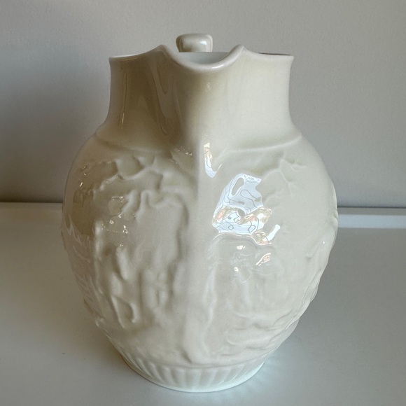 Wedgwood Vintage Pitcher Devonshire Hound Dog Handle Jug Creamware - Picture 7 of 15